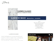 Tablet Screenshot of carmencalzado.com